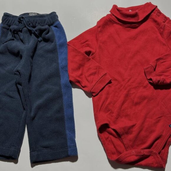 Bundle of Baby Boys Clothes 18 to 24 M - Jeans, Sweats, One Piece, Pullover, Top - Picture 2 of 6